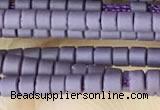 CRB5516 15 inches 2*2mm heishi synthetic turquoise beads wholesale