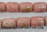 CRC114 15.5 inches 13*17mm column natural argentina rhodochrosite beads