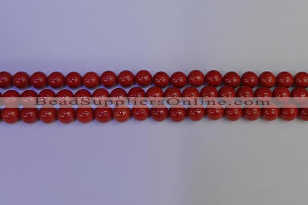 CRE322 15.5 inches 8mm round red jasper beads wholesale