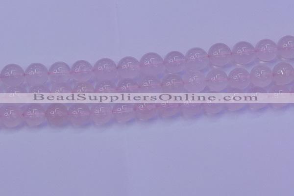 CRQ205 15.5 inches 14mm round Mozambique rose quartz beads