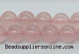CRQ53 15.5 inches 12mm round natural rose quartz beads wholesale