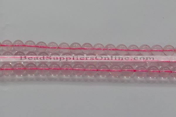 CRQ851 15.5 inches 8mm round natural rose quartz gemstone beads