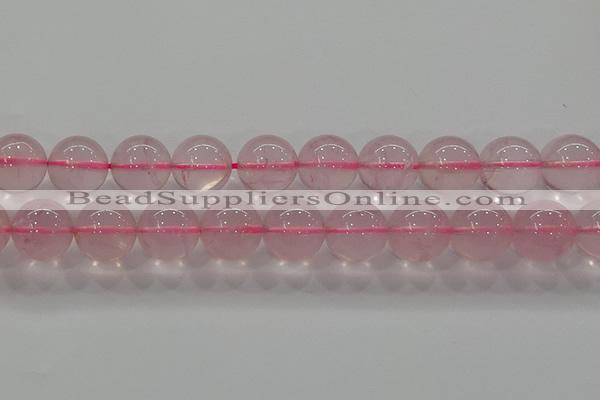 CRQ858 15.5 inches 12mm round natural rose quartz gemstone beads