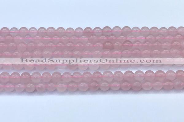 CRQ900 15 inches 6mm round rose quartz beads