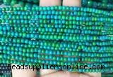 CSBS01 15 inches 3mm round synthetic chrysocolla gemstone beads wholesale