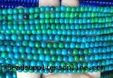 CSBS02 15 inches 4mm round synthetic chrysocolla gemstone beads wholesale