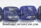 CSO06 15.5 inches 8mm square A grade sodalite beads wholesale