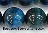 CTE2427 15 inches 12mm round blue tiger eye beads