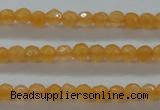 CTG407 15.5 inches 2mm faceted round tiny dyed candy jade beads