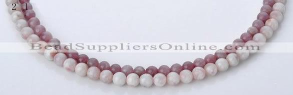 CTO14 15 inches 6mm & 6.5mm round natural tourmaline beads