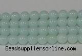CTU2563 15.5 inches 4mm round synthetic turquoise beads