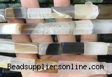 CUBS107 15 inches 10*20mm cuboid agate gemstone beads wholesale