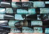 CUBS112 15 inches 10*20mm cuboid agate gemstone beads wholesale
