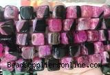 CUBS120 15 inches 12*13mm cube agate gemstone beads wholesale