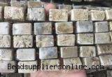 CUBS137 15 inches 14*22mm cuboid agate gemstone beads wholesale