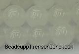 CWH55 15.5 inches 14mm round white jade beads wholesale