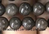 CWJ551 15.5 inches 6mm round coffee wood jasper beads wholesale
