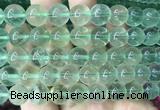 FLBS22 15 inches 10mm round green fluorite beads wholesale