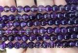 FLBS28 15 inches 6mm round purple fluorite beads wholesale