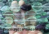 FLBS45 15 inches 18*25mm teardrop fluorite beads wholesale