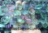 FLBS47 15 inches 18mm heart fluorite beads wholesale