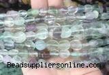 FLBS51 15 inches 6*8mm - 8*12mm nuggets fluorite beads wholesale