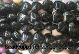 HGBS151 15 inches 20*20mm heart Agate gemstone beads wholesale