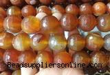 LSBS153 15 inches 20mm faceted round agate gemstone beads wholesale