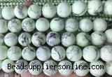 LSBS165 15 inches 18mm round Lemon turquoise beads wholesale