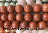 LSBS177 15 inches 20mm round red jasper gemstone beads wholesale