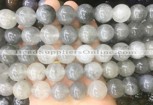 LSBS200 15 inches 16mm round cloudy quartz gemstone beads wholesale