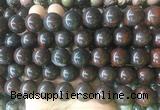 LSBS208 15 inches 16mm round brecciated jasper gemstone beads wholesale