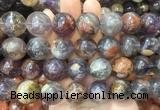 LSBS223 15 inches 18mm round Purple phantom quartz beads wholesale