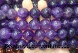 LSBS224 15 inches 18mm round Amethyst gemstone beads wholesale