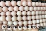 LSBS230 15 inches 14mm round pink opal gemstone beads wholesale