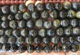 LSBS231 15 inches 14mm round blue tiger eye gemstone beads wholesale