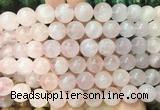 LSBS238 15 inches 14mm round rose quartz gemstone beads wholesale