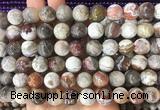 LSBS241 15 inches 14mm round mexican crazy agate beads wholesale