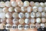 LSBS36 15 inches 15mm - 16mm round sakura agate gemstone beads wholesale