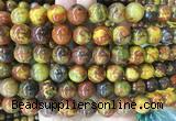 LSBS403 15 inches 14mm round colorful pietersite gemstone beads wholesale
