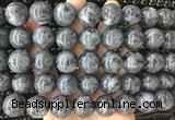 LSBS409 15 inches 18mm round black labradorite gemstone beads wholesale