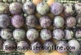 LSBS413 15 inches 22mm round lilac jasper gemstone beads wholesale