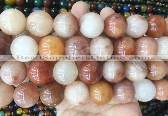 LSBS419 15 inches 20mm round jasper gemstone beads wholesale