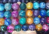 LSBS439 15 inches 20mm round agate gemstone beads wholesale