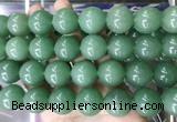 LSBS450 15 inches 20mm round green aventurine gemstone beads wholesale