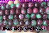 LSBS502 15 inches 16mm round candy jade gemstone beads wholesale