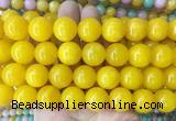 LSBS505 15 inches 18mm round candy jade gemstone beads wholesale