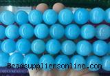LSBS506 15 inches 18mm round candy jade gemstone beads wholesale