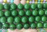 LSBS507 15 inches 18mm round candy jade gemstone beads wholesale