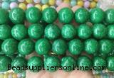 LSBS508 15 inches 18mm round candy jade gemstone beads wholesale